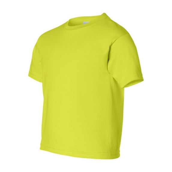Gildan - Ultra Cotton Youth T-Shirt - 2000B - Safety Green - Size: XL