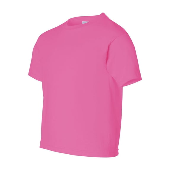 Gildan - Ultra Cotton Youth T-Shirt - 2000B - Safety Pink - Size: XS