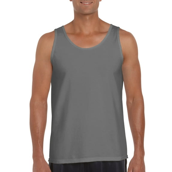 Gildan Ultra CottonTank Charcl