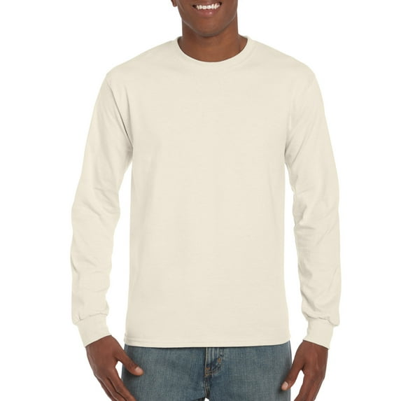 Gildan Ultra Ctn L/S T Natural