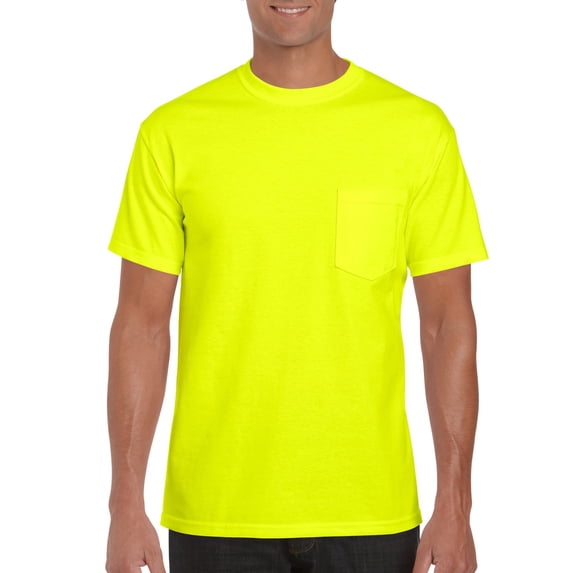 Gildan UltraCtn Pkt Tee SftyGr