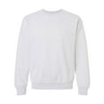 thumbnail image 1 of Gildan Unisex DryBlend Crewneck Sweatshirt, Long Sleeves Fleece Pullover 50/50 Cotton/Polyester Winter Sweater (Ash 1 Pack, M), 1 of 9