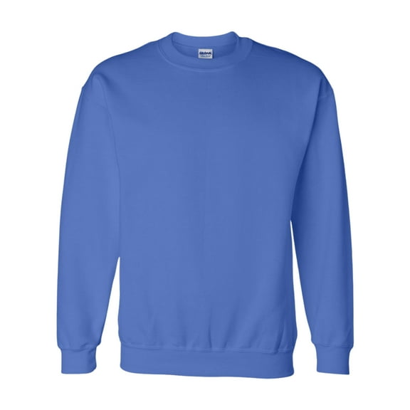 Gildan Unisex DryBlend Crewneck Sweatshirt, Long Sleeves Fleece Pullover 50/50 Cotton/Polyester Winter Sweater (Royal 1 Pack, XL)
