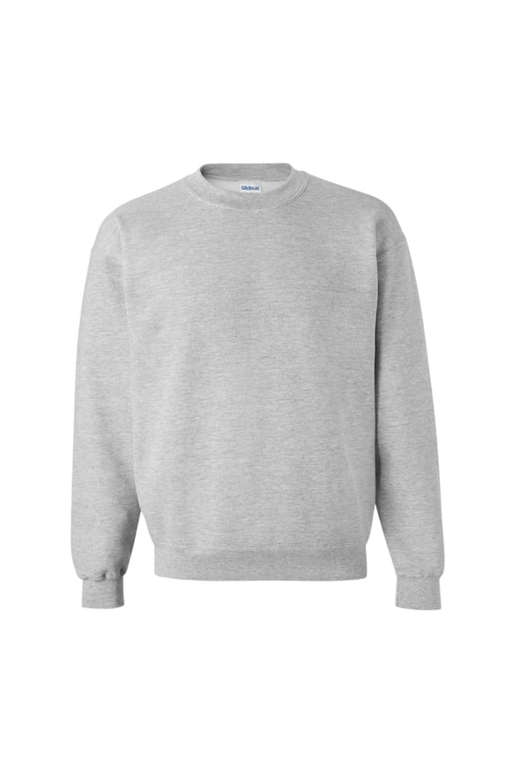Unisex DryBlend Crewneck Sweatshirt, Long Sleeves Fleece Pullover 50/50 Cotton/Polyester Winter Sweater (Sprot Grey 1 Pack, XL)