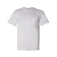 thumbnail image 1 of Gildan Unisex DryBlend Short Sleeve Pocket T-Shirt Crewneck Tees (White , XL), 1 of 6