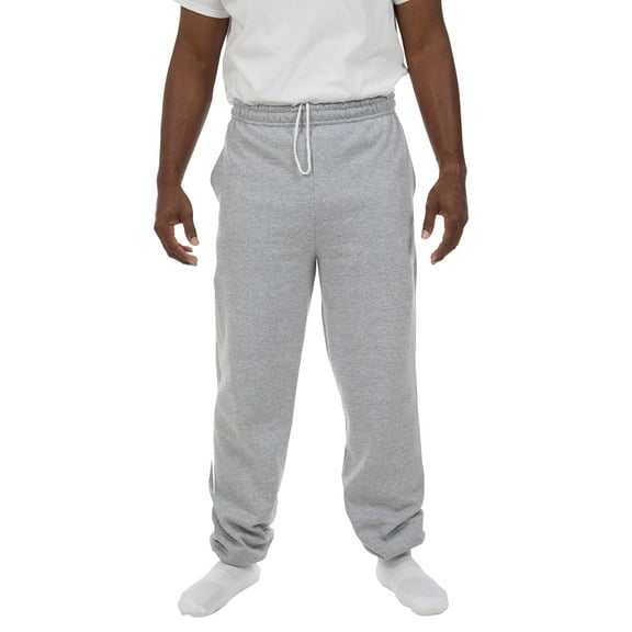 Gildan Adult Fleece Elastic Bottom Pocketed Sweatpants, up to Size 2XL