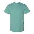 thumbnail image 1 of Gildan Unisex Hammer Short Sleeve T-Shirt 100% Ring-Spun Cotton Modern Classic Fit Plain Tee (Chalky-Mint, S), 1 of 7