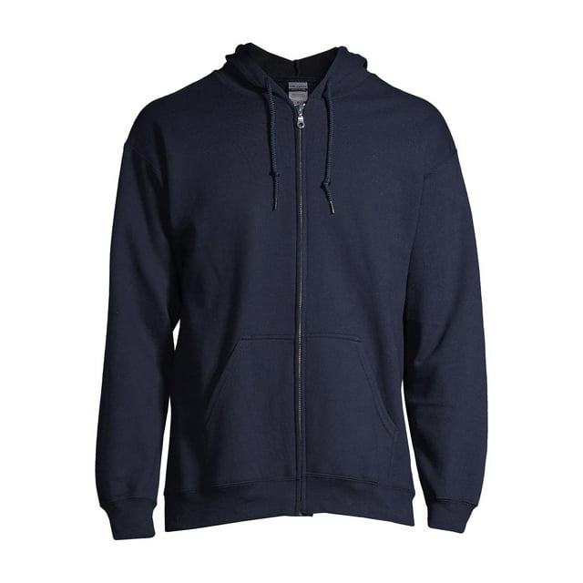 Gildan Unisex Heavy Blend Fleece Full Zip Hooded Sweatshirt, Size Small ...