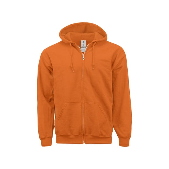 Gildan Unisex Heavy Blend Fleece Full Zip Hooded Sweatshirt, Size Small to 3XL