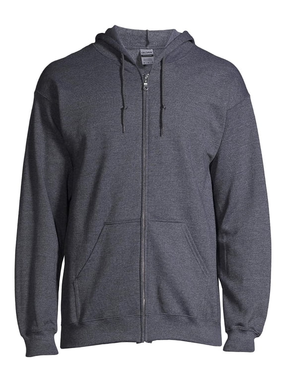 Unisex Heavy Blend Fleece Full Zip Hooded Sweatshirt, Size Small to 3XL