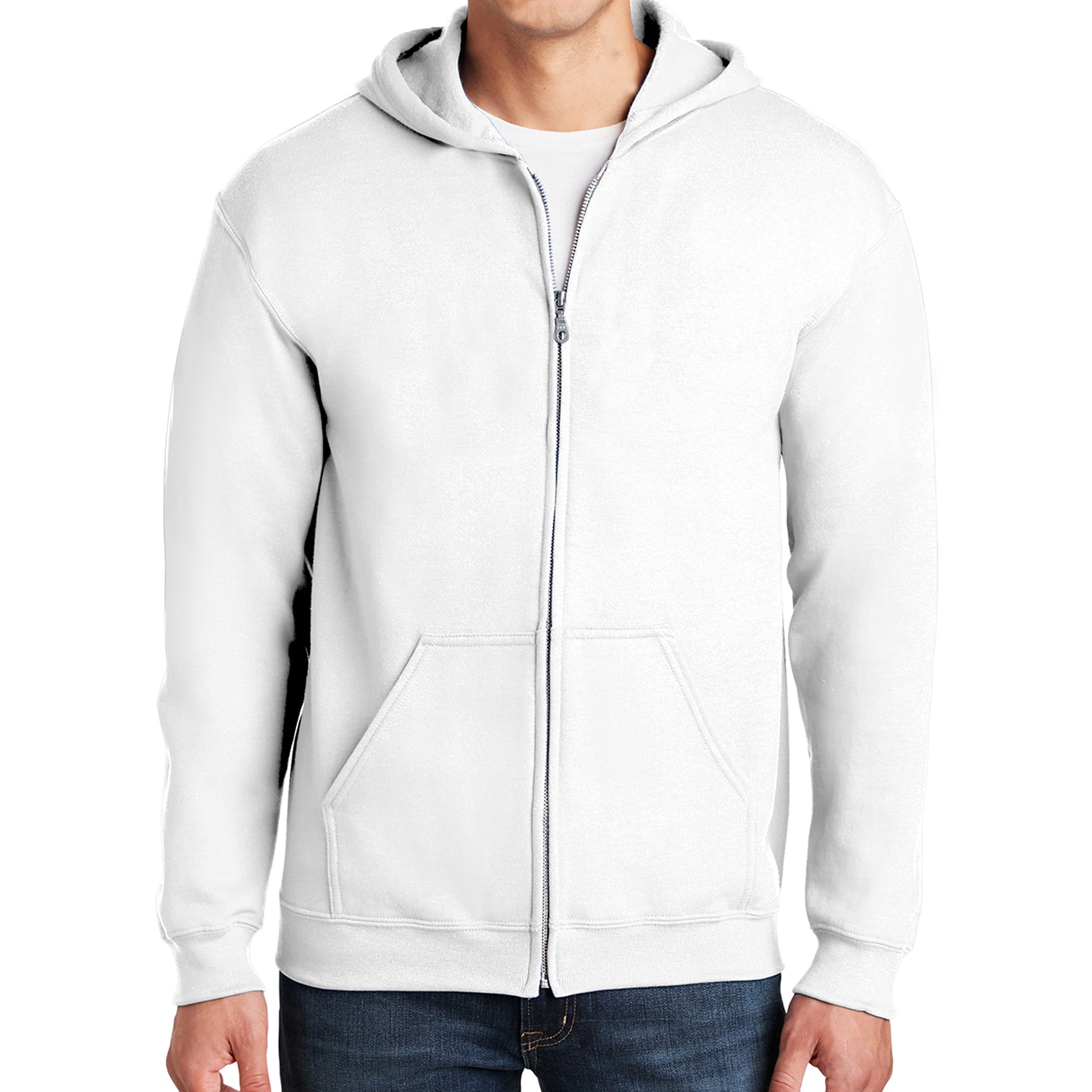 COTTON FLEECE CLASSIC ZIP UP HOODIE