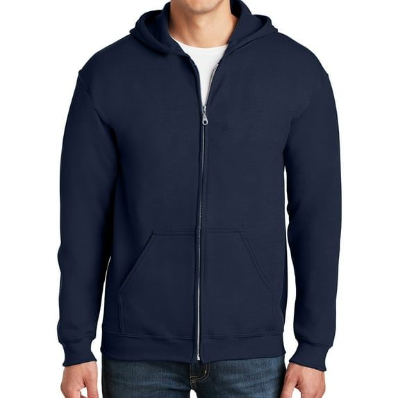 Gildan Unisex Heavy Blend Full-Zip Hooded Sweatshirt 18600 - Men Women Unisex Classic Zip-Up Front Pockets Tee S M L XL 2XL 3XL for Mens Ladies Gift