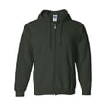 thumbnail image 1 of Gildan Full Zip Hooded Sweatshirt for Men Size up to 3XL, 1 of 2