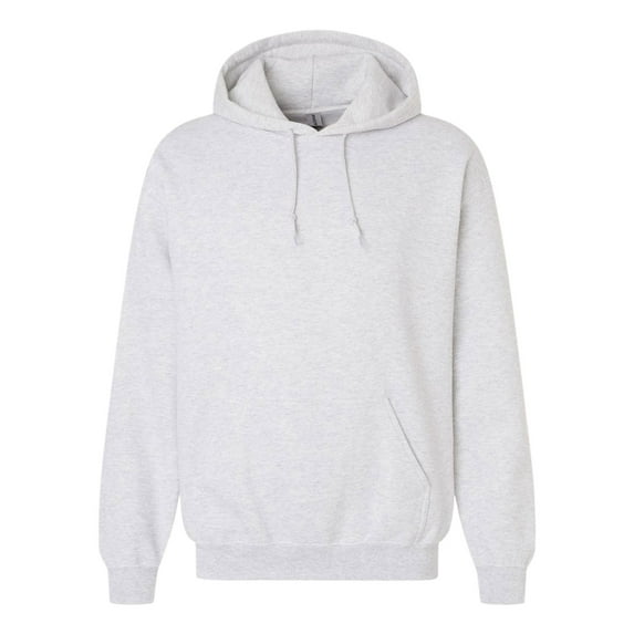 Gildan Unisex Heavy Blend Hooded Sweatshirt 50/50 Cotton/Polyester Fleece Pullover Classic Hoodie (Ash, L)