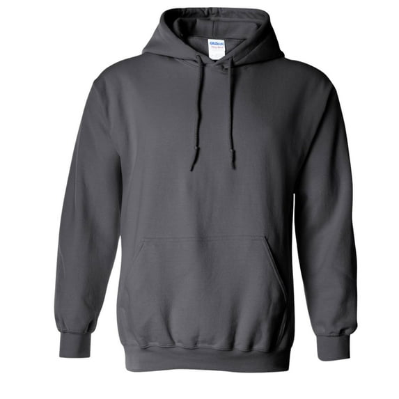 Gildan Unisex Heavy Blend Hooded Sweatshirt 50/50 Cotton/Polyester Fleece Pullover Classic Hoodie (Charcoal, XL)