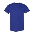 thumbnail image 1 of Gildan Unisex Heavy Short Sleeve T-Shirt 100% Cotton Classic Fit Plain Crew Neck Tee (Cobalt, S), 1 of 6