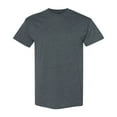 thumbnail image 1 of Gildan Unisex Heavy Short Sleeve T-Shirt 100% Cotton Classic Fit Plain Crew Neck Tee (Dark-Heather, M), 1 of 6