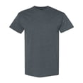 thumbnail image 1 of Gildan Unisex Heavy Short Sleeve T-Shirt 100% Cotton Classic Fit Plain Crew Neck Tee (Dark-Heather, XL), 1 of 6