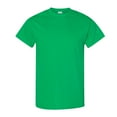 thumbnail image 1 of Gildan Unisex Heavy Short Sleeve T-Shirt 100% Cotton Classic Fit Plain Crew Neck Tee (Irish-Green, XL), 1 of 6