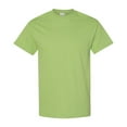 thumbnail image 1 of Gildan Unisex Heavy Short Sleeve T-Shirt 100% Cotton Classic Fit Plain Crew Neck Tee (Kiwi, 2XL), 1 of 6