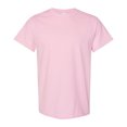 thumbnail image 1 of Gildan Unisex Heavy Short Sleeve T-Shirt 100% Cotton Classic Fit Plain Crew Neck Tee (Light-Pink, XL), 1 of 6