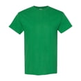 thumbnail image 1 of Gildan Unisex Heavy Short Sleeve T-Shirt 100% Cotton Classic Fit Plain Crew Neck Tee (Turf-Green, XL), 1 of 6