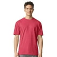 thumbnail image 1 of Gildan Unisex Short Sleeve Light T-Shirt 100% Cotton Modern Classic Fit Crew Neck Tee (Heather-Red, L), 1 of 7