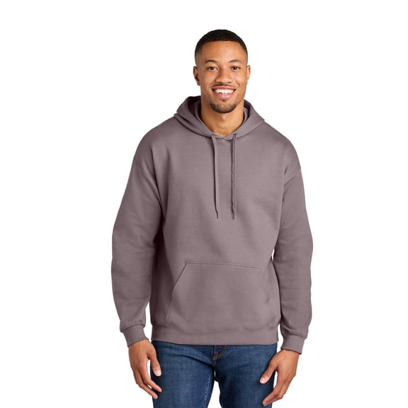 Gildan Unisex Softstyle Hooded Sweatshirt, Cozy Midweight Fleece Pullover Hoodie, Paragon, S