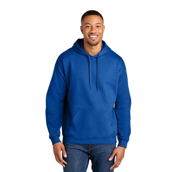 Gildan Unisex Softstyle Hooded Sweatshirt, Cozy Midweight Fleece Pullover Hoodie, Royal, 3XL