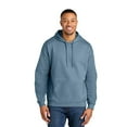 thumbnail image 1 of Gildan Unisex Softstyle Hooded Sweatshirt, Cozy Midweight Fleece Pullover Hoodie, Stone Blue, S, 1 of 5
