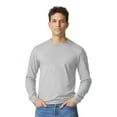 thumbnail image 1 of Gildan Unisex Softstyle Long Sleeve T-Shirt 60/40 Ring-Spun Cotton/Polyester Crewneck Classic Fit Casual Tee (Cement, L), 1 of 7