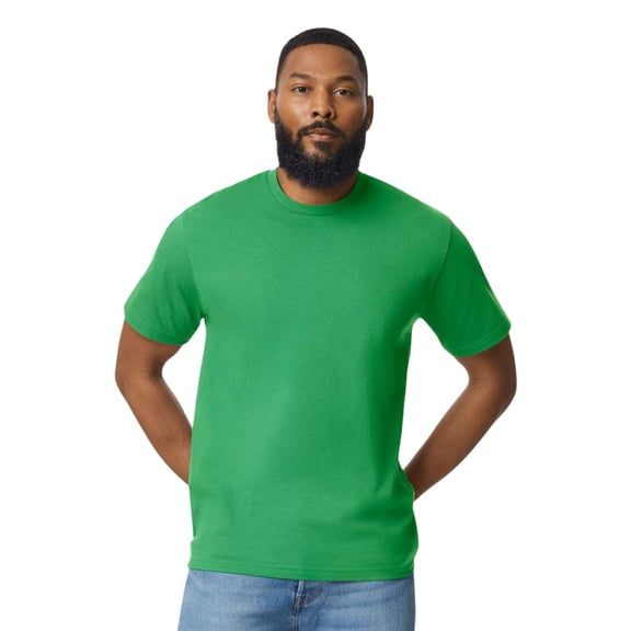 Gildan Unisex Softstyle Midweight T-Shirt Ring-Spun Cotton Tee Shirts (Irish Green, S)