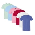 thumbnail image 1 of Gildan Unisex Softstyle T-Shirt 100% Ring-Spun Cotton, Lightweight Plain Tees in Bulk Packs, Assorted Colors (Bright Color 6 Pack, 2XL), 1 of 6