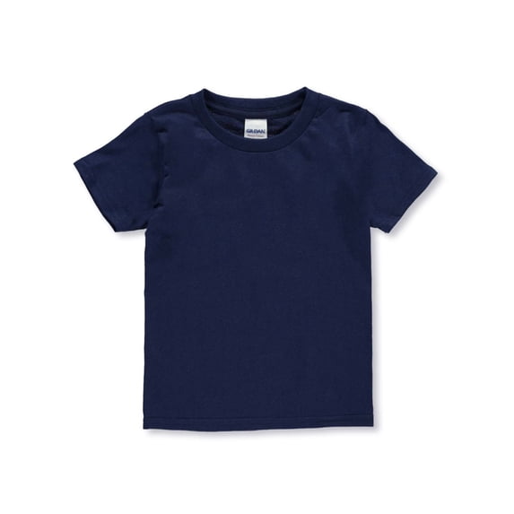 Gildan Unisex T-Shirt Color: navy Size: 2t