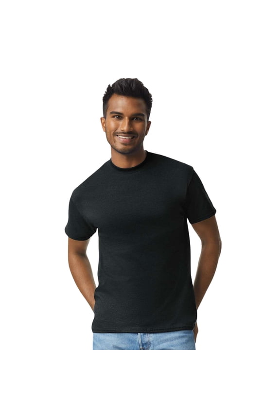 Unisex Ultra Cotton Crewneck T-Shirt Classic Tee Shirt (Black, M)