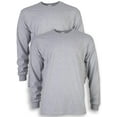 thumbnail image 1 of Gildan Unisex Ultra Cotton Long Sleeve T-Shirt, 2-Pack, up to size 5xl, 1 of 5