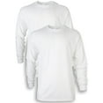 thumbnail image 1 of Gildan Unisex Ultra Cotton Long Sleeve T-Shirt, 2-Pack, up to size 5xl, 1 of 5