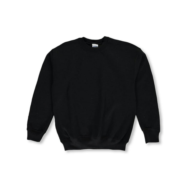 Gildan Unisex Youth Crewneck Sweatshirt (Sizes 4 - 20) - burgundy, m/10-12  (Big Girls) 