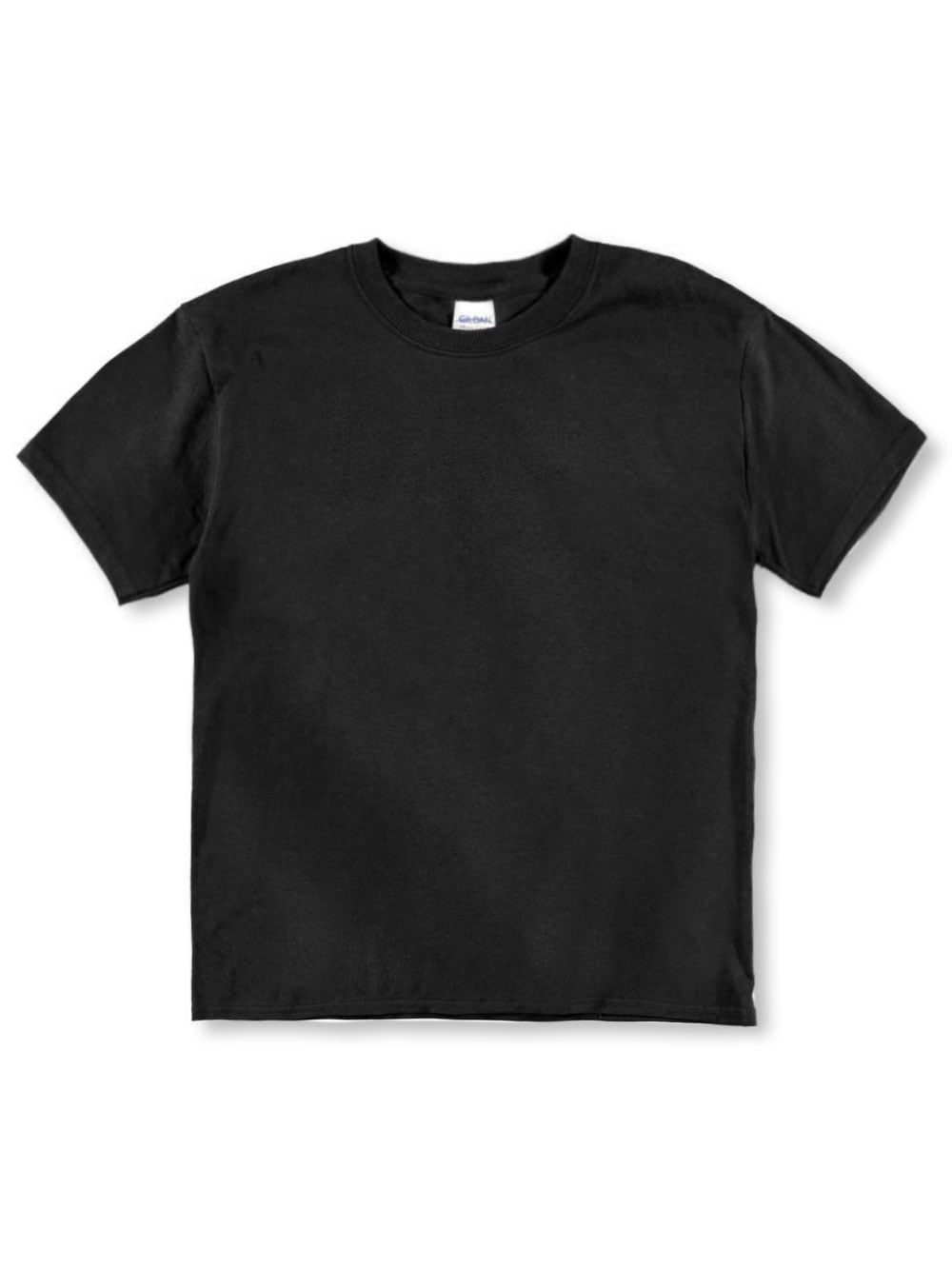 Gildan Unisex Youth T-Shirt - black, xs/4-5 (Little Girls)