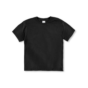 Gildan Unisex Youth T-Shirt - black, xs/4-5 (Little Girls)