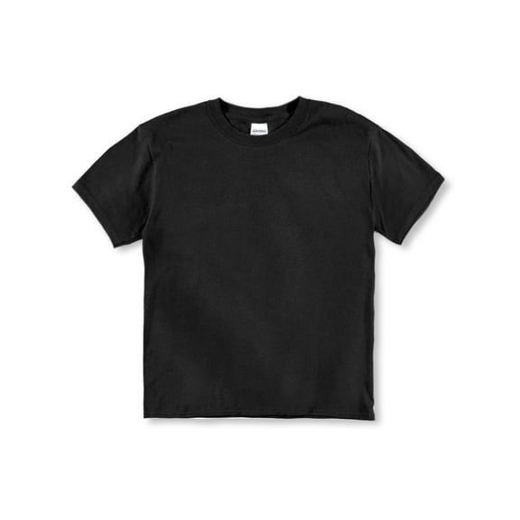 Gildan Unisex Youth T-Shirt - black, xs/4-5 (Little Girls)