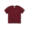 thumbnail image 1 of Gildan Unisex Youth T-Shirt Color: burgundy Size: s/6-8, 1 of 1