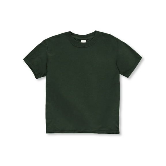 Gildan Unisex Youth T-Shirt - green, m/10-12 (Big Girls)