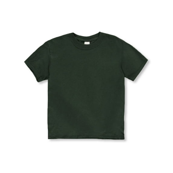 Gildan Unisex Youth T-Shirt Color: green Size: s/6-8