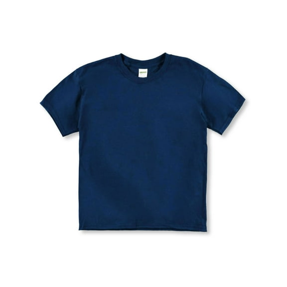 Gildan Unisex Youth T-Shirt Color: navy Size: m/10-12
