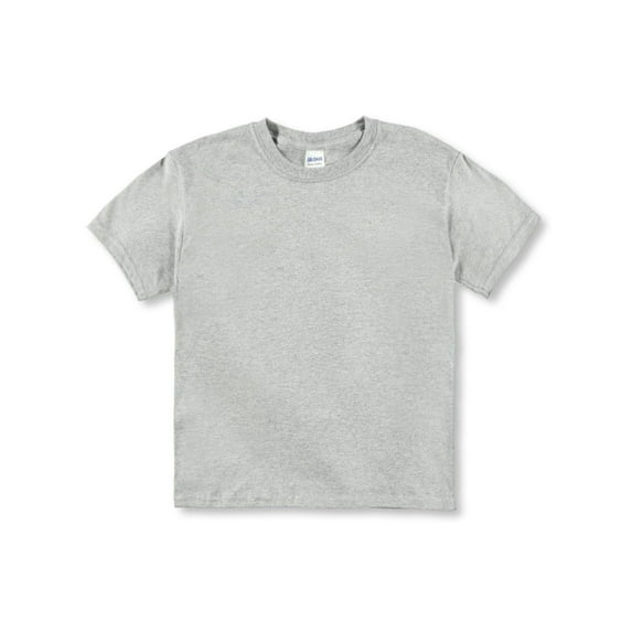 Gildan Unisex Youth T-Shirt - sport gray, m/10-12 (Big Girls)