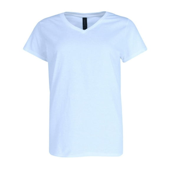 Gildan V-neck Cotton Short Sleeve Tee (Women's Plus)