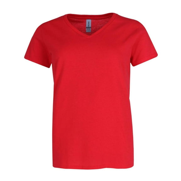 Gildan V-neck Cotton Short Sleeve Tee (Women's Plus)