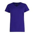 thumbnail image 1 of Gildan  V-neck Cotton Short Sleeve Tee (Women), 1 of 5