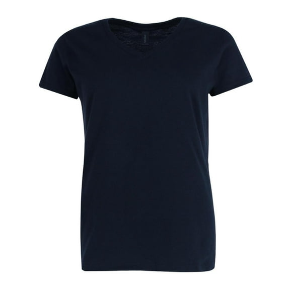 Gildan  V-neck Cotton Short Sleeve Tee (Women)